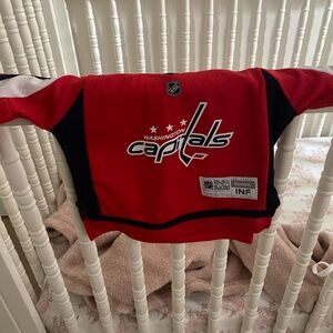 Reebok Kids Washington Capitals Red and Black Jersey